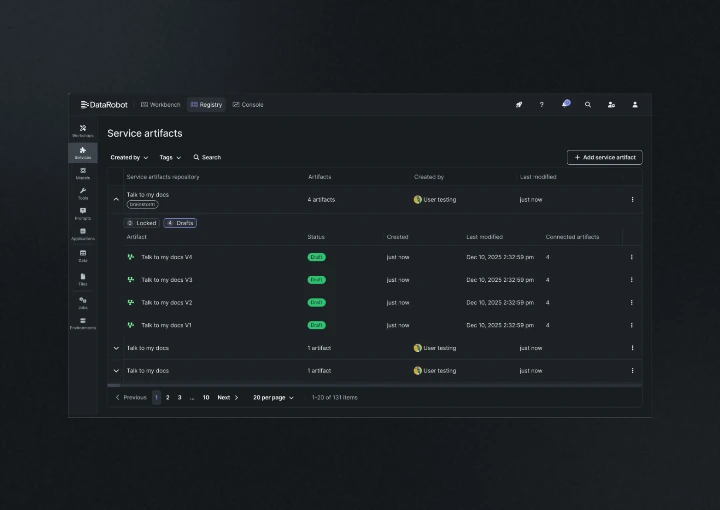 Model registry preview